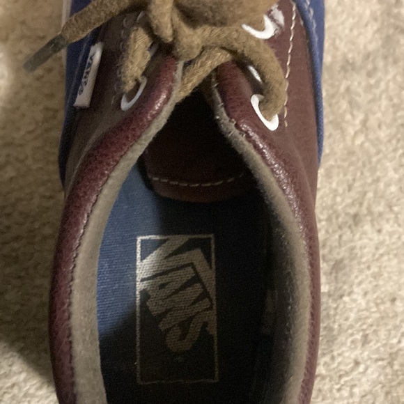 Vans brown and navy sneakers - Picture 8 of 9